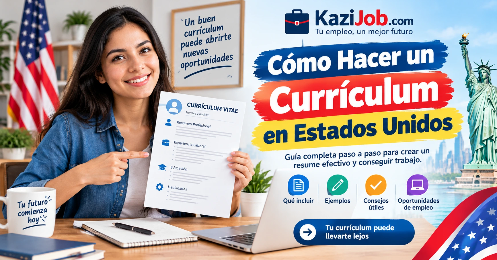 Cómo Hacer un Currículum en Estados Unidos