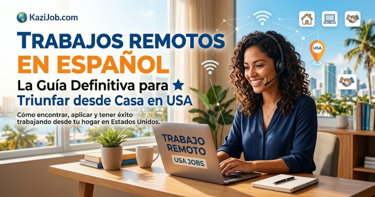 Trabajos Remotos en Español: La Guía Definitiva para Triunfar desde Casa en USA