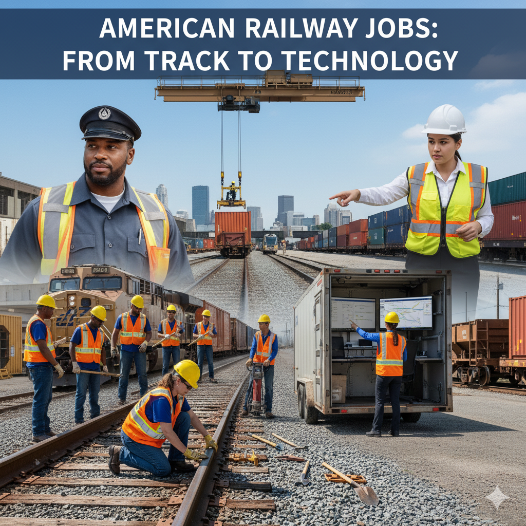 Job Types in the American Railway Industry