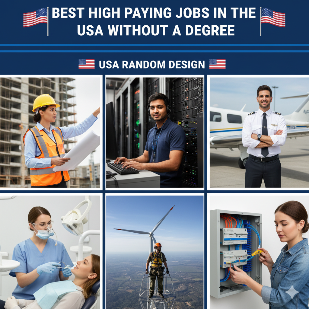 Top 20 High Paying Jobs in the US Without a Degree