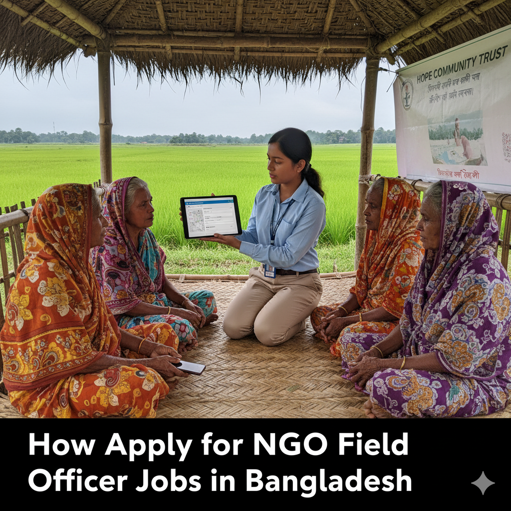 How to Apply for NGO Field Officer Jobs in Bangladesh