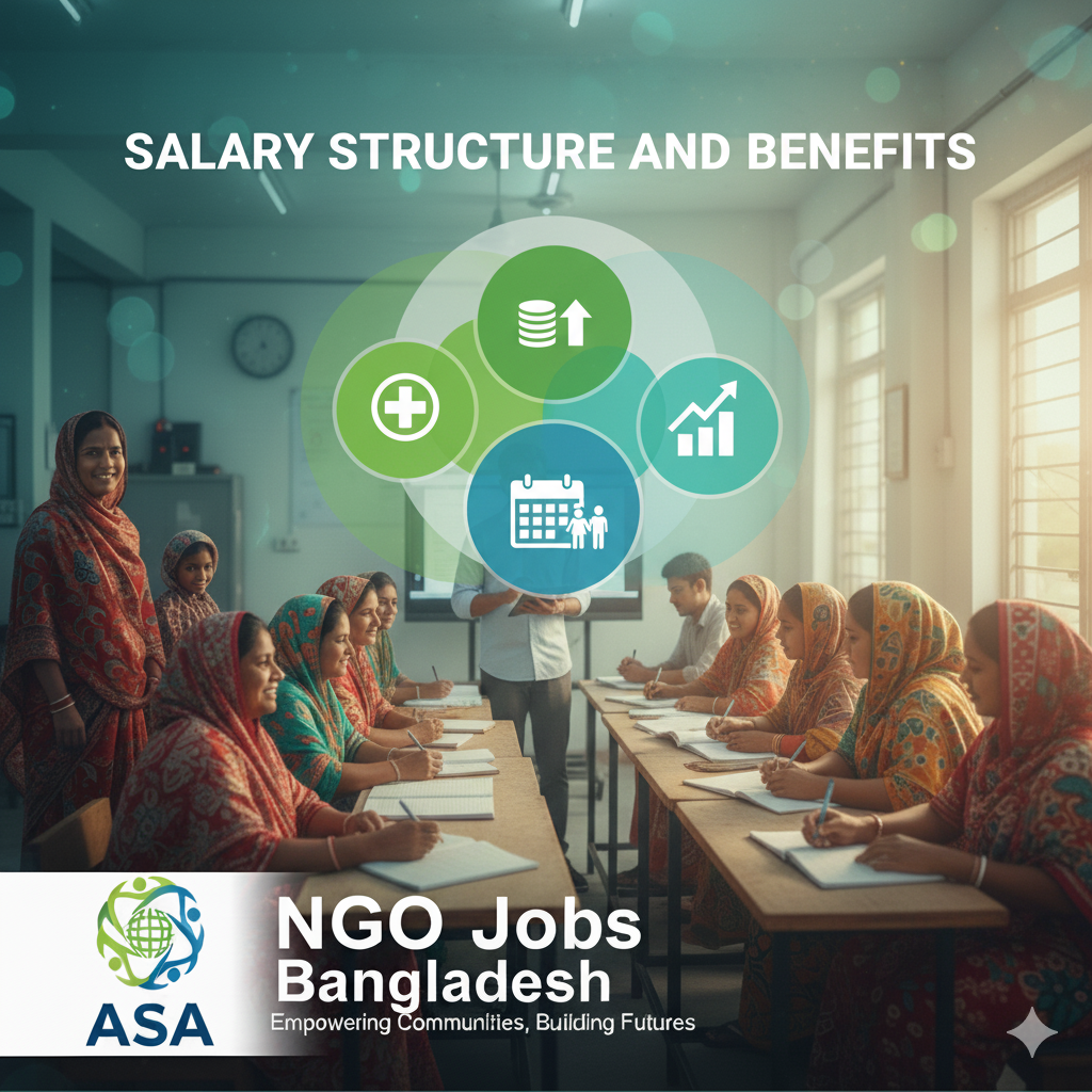 Salary Structure and Benefits,ASA NGO Jobs